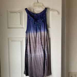 Inc top with embellished neckline